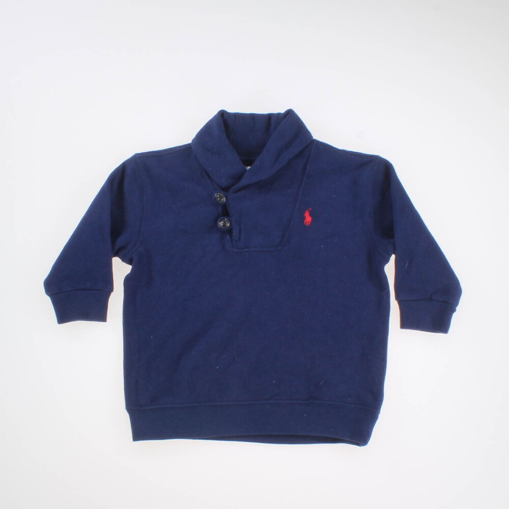 Ralph Lauren Boys Navy Fleece size: 9 Months